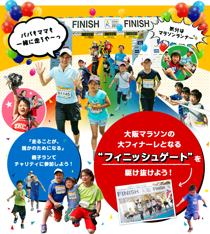大阪マラソンみたいに走ってみよう！