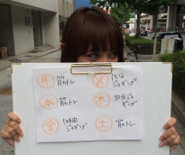 初応募で初参加です!毎日トレーニングして走りきります!