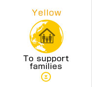 Yellow To support families