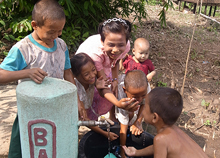 Constructing wells, bridges, school buildings in Myanmar with twenty years of experience
