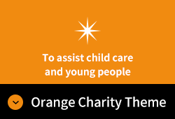 Orange Charity Theme