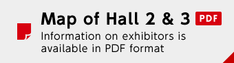 Map of Hall 2 & 3 PDF Information on exhibitors is available in PDF format