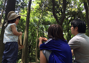 © JEEF Savoring the comfort of the forest with city children