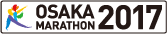 Making a Rainbow Together.The official Marathon 2017 Osaka.