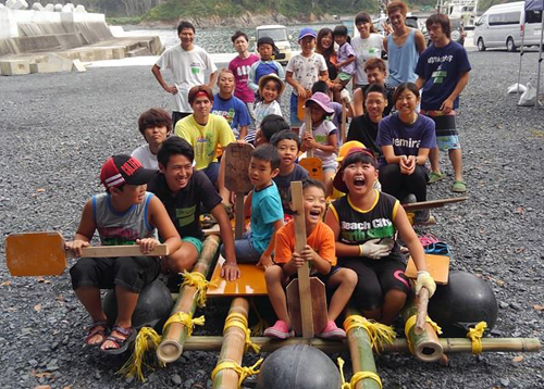 気仙沼市の地元の子ども達への海辺体験プログラムの提供