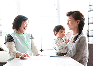 急な子どもの発熱でも必ず来てくれる安心感を提供