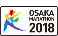 Making a Rainbow Together.The official Marathon 2018 Osaka.