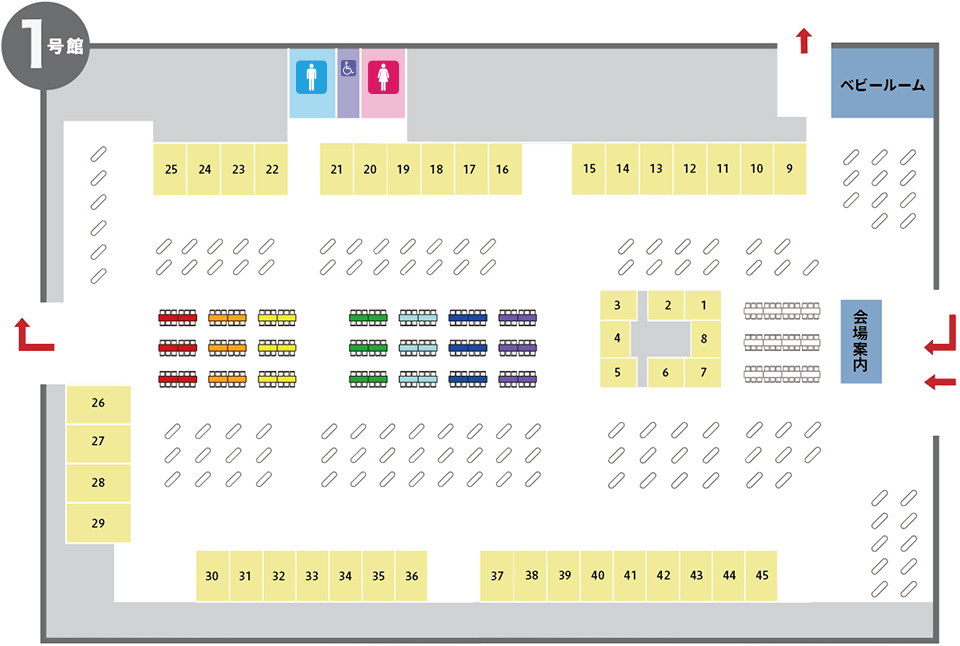1号館マップ