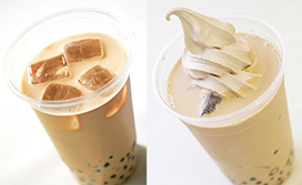 French Restaurant Lumiere Boba tea, Boba-flavored soft-serve ice cream