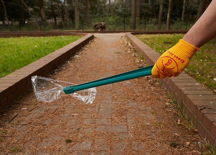 そうじ用具の準備は不要！手ぶらでOK！