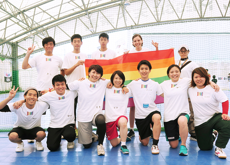 We participated in the Enjoy League with LGBT & ALLY team and won the championship.