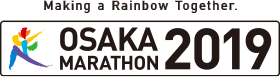Making a Rainbow Together OSAKA MARATHON 2019