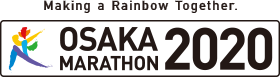 Making a Rainbow Together OSAKA MARATHON 2020