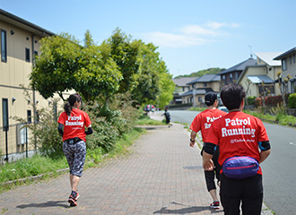 下校時間の子どもの安全を守るパトラン