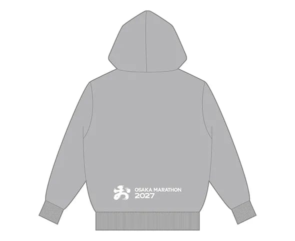 チャリティパーカー 杢グレー