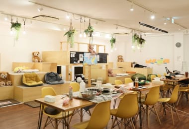 大阪ミナミのユースセンター。内装や必要な物品など、若者の意見を取り入れ充実させています。