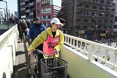 力持ちボランティアの活動風景
